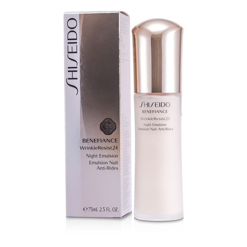 Shiseido Benefiance WrinkleResist24 Night Emulsion  75ml/2.5oz