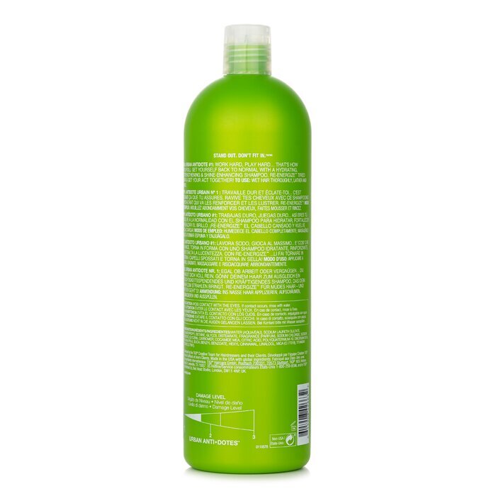 Tigi Bed Head Urban Anti+dotes Re-energize Shampoo 750ml/25.36oz