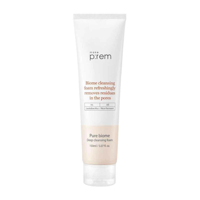 make p:rem Pure biome deep Cleansing foam 150ml  150ml