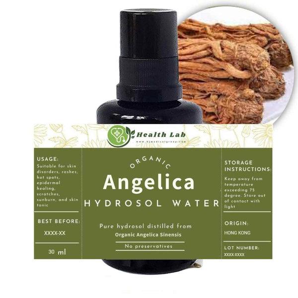 Health Lab Organic Angelica Hydrosol Essence water (freckle removal, blood replenishing and anti-aging)  Fixed Size