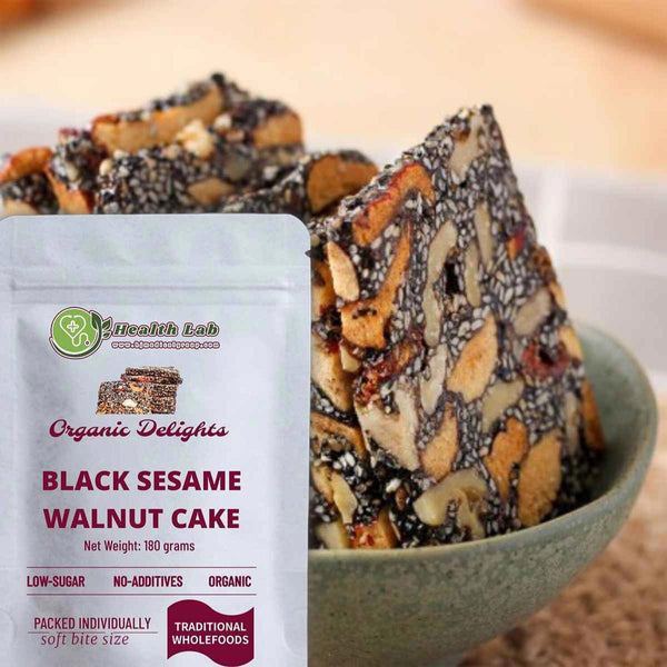 Health Lab Sesame and Walnut Cake ?Nourishes the brain and improves intelligence, black hair grows?  Fixed Size
