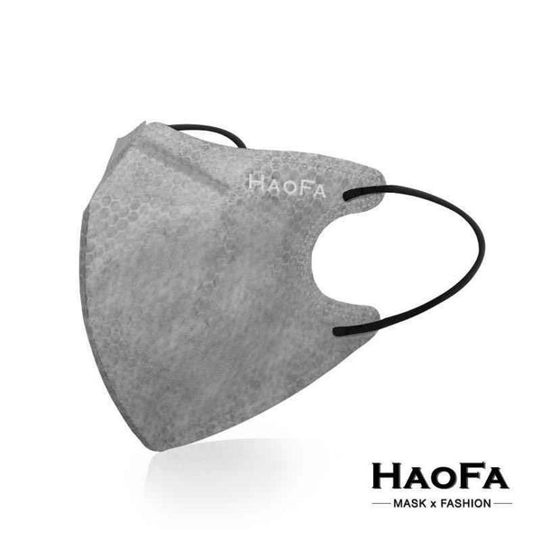 HAOFA 3D N95 Medical Mask (Taiwan N95 Specification) Grey | 30pcs M Size  Fixed Size
