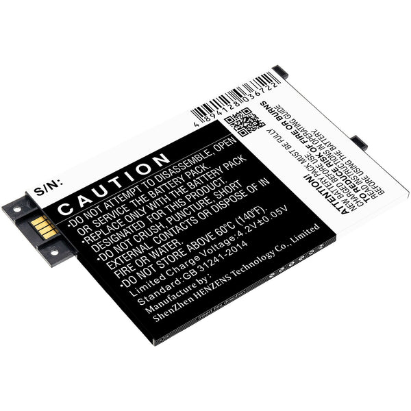 Amazon CS-ABD003SL - replacement battery for Amazon  Fixed size