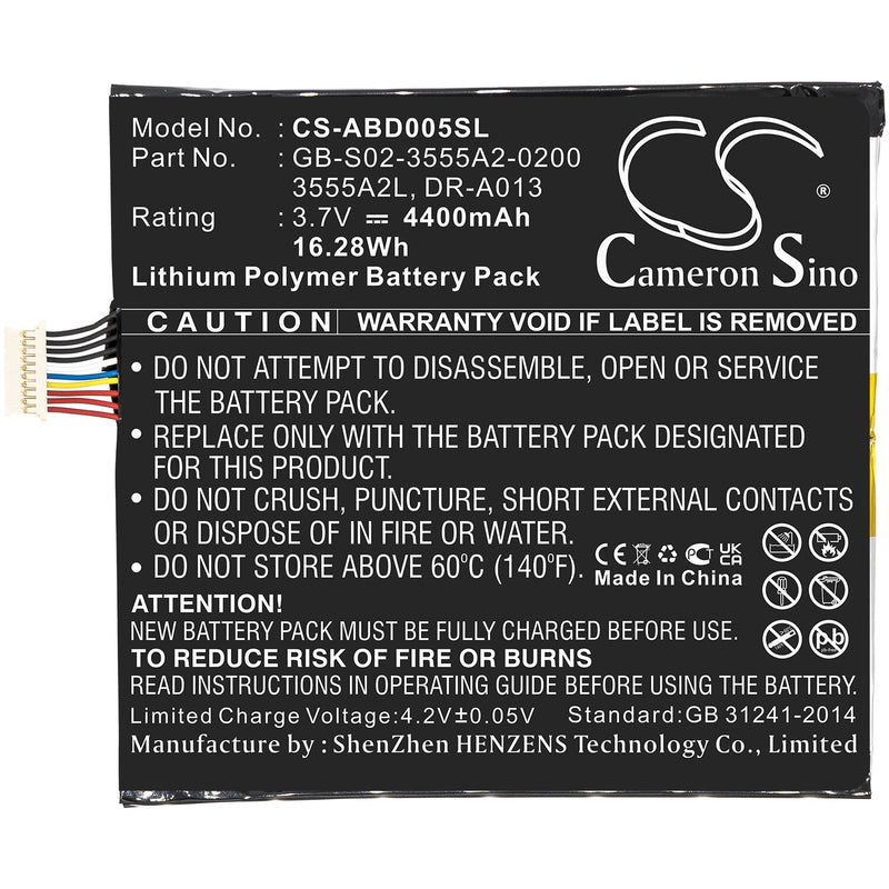 Amazon CS-ABD005SL - replacement battery for Amazon  Fixed size