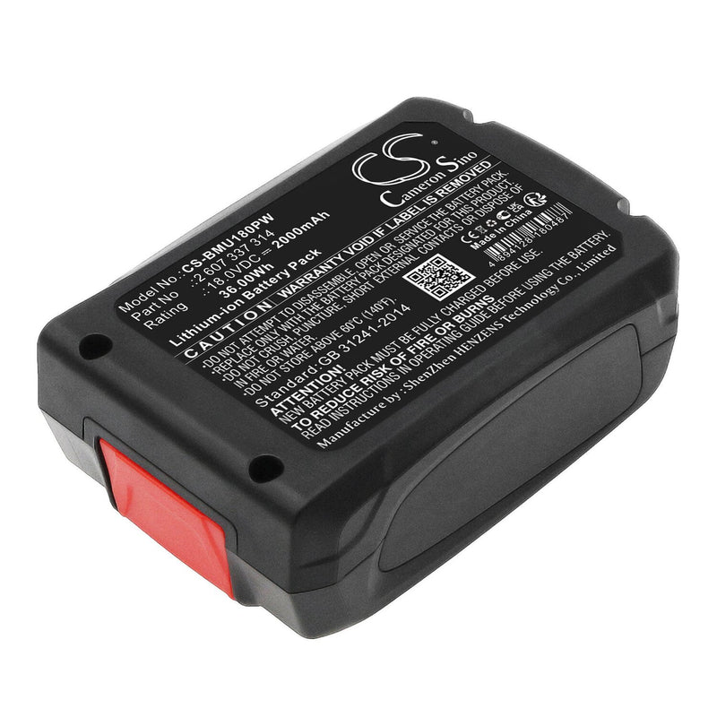 Bosch CS-BMU180PW - replacement battery for Bosch  Fixed size