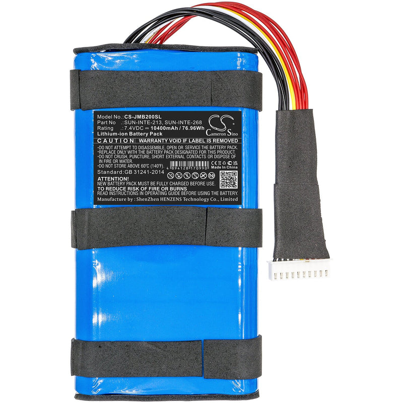 JBL CS-JMB200SL - replacement battery for JBL  Fixed size