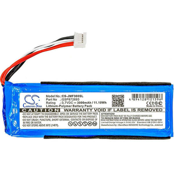 JBL CS-JMF300SL - replacement battery for JBL  Fixed size