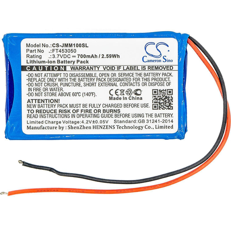 JBL CS-JMM100SL - replacement battery for JBL  Fixed size