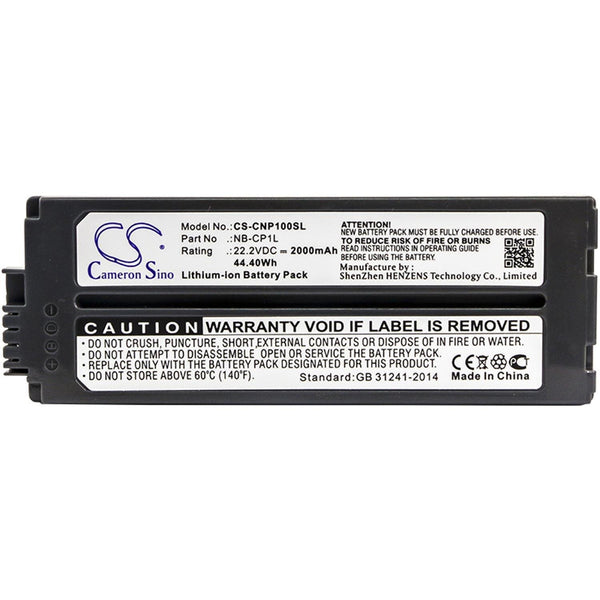 Canon CS-CNP100SL - replacement battery for Canon  Fixed size