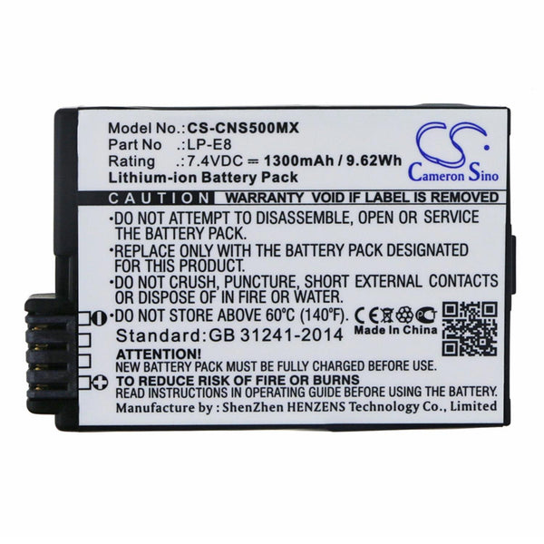 Canon CS-CNS500MX - replacement battery for Canon  Fixed size