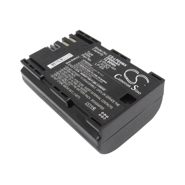 Canon CS-LPE6MX - replacement battery for Canon  Fixed size