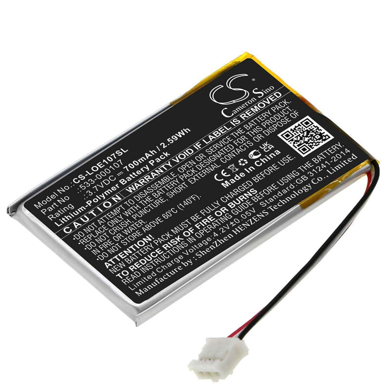 Logitech CS-LOE107SL - replacement battery for Logitech  Fixed size