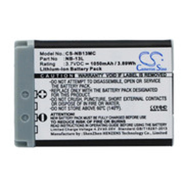 Canon CS-NB13MC - replacement battery for Canon  Fixed size