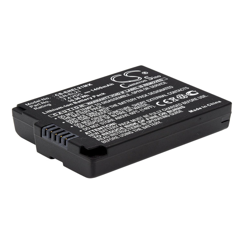 Nikon CS-ENEL21MX - replacement battery for Nikon  Fixed size