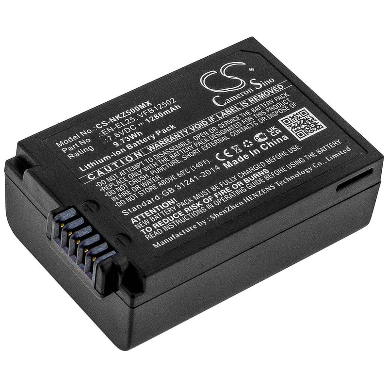 Nikon CS-NKZ500MX - replacement battery for Nikon  Fixed size