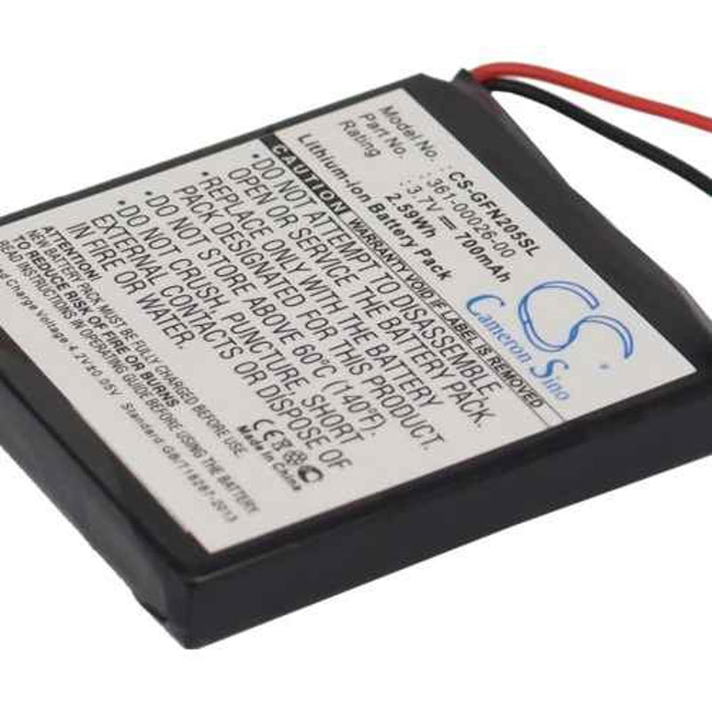 Garmin CS-GFN205SL - replacement battery for Garmin  Fixed size