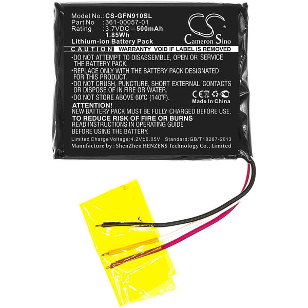 Garmin CS-GFN910SL - replacement battery for Garmin  Fixed size