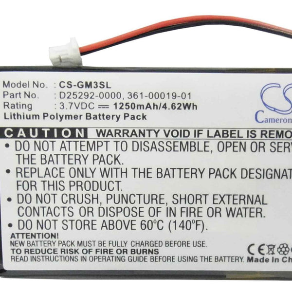 Garmin CS-GM3SL - replacement battery for Garmin  Fixed size