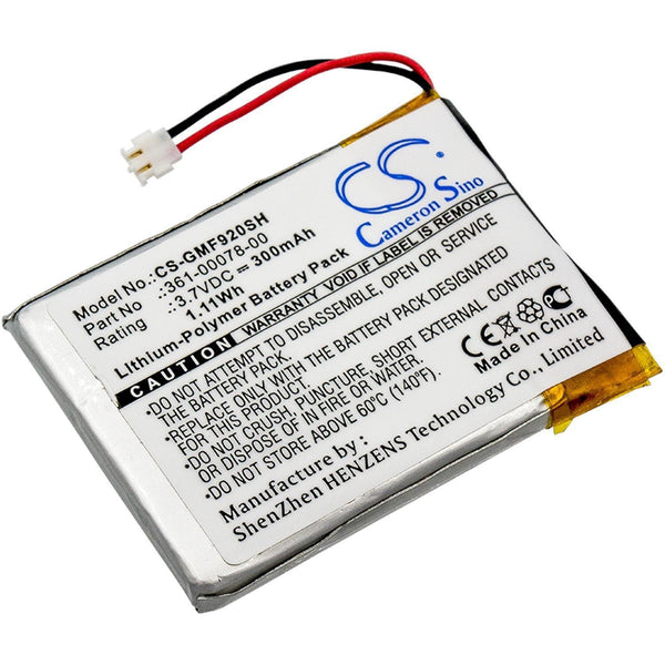 Garmin CS-GMF920SH - replacement battery for Garmin  Fixed size