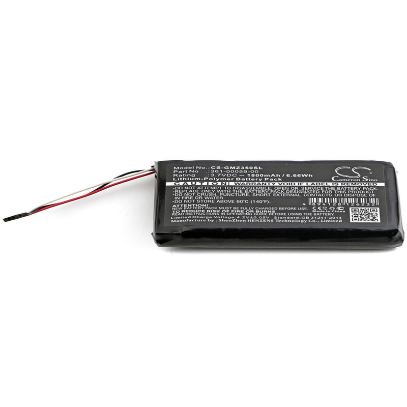 Garmin CS-GMZ350SL - replacement battery for Garmin  Fixed size