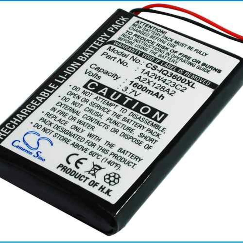 Garmin CS-IQ3600XL - replacement battery for Garmin  Fixed size