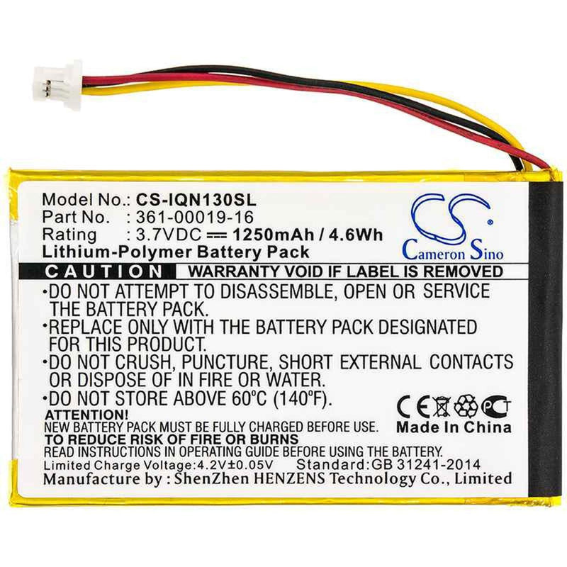 Garmin CS-IQN130SL - replacement battery for Garmin  Fixed size