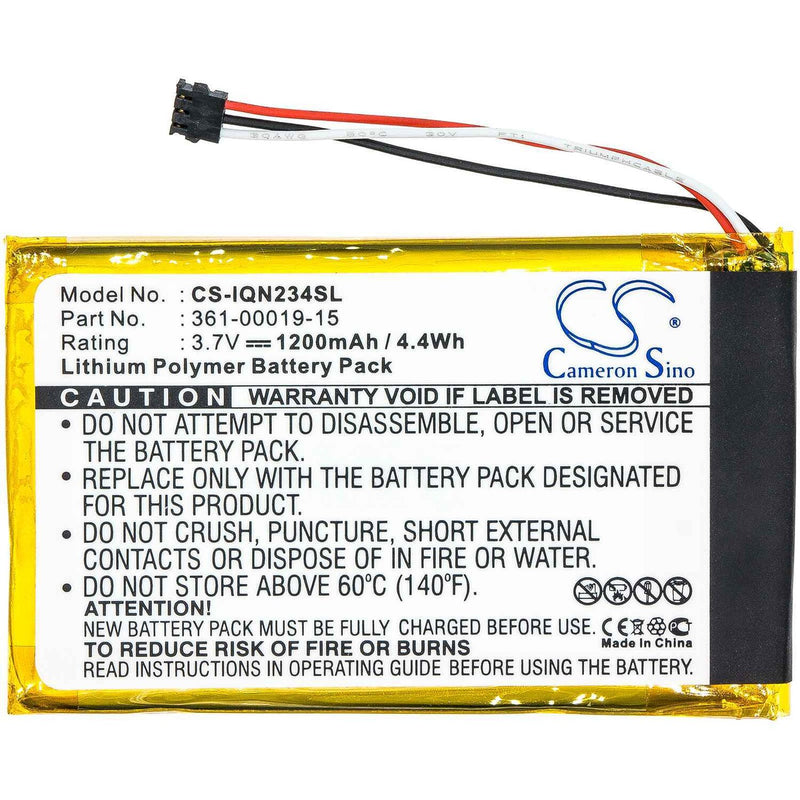 Garmin CS-IQN234SL - replacement battery for Garmin  Fixed size