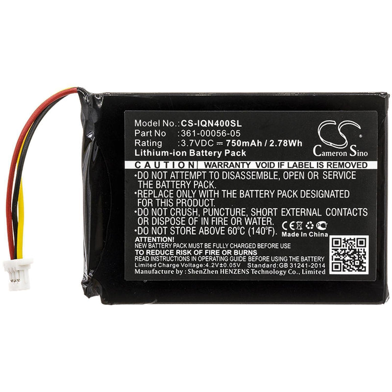 Garmin CS-IQN400SL - replacement battery for Garmin  Fixed size