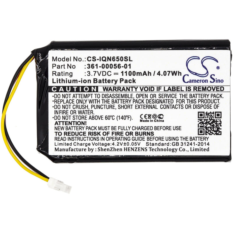 Garmin CS-IQN650SL - replacement battery for Garmin  Fixed size