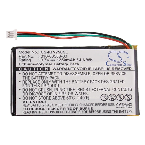 Garmin CS-IQN750SL - replacement battery for Garmin  Fixed size