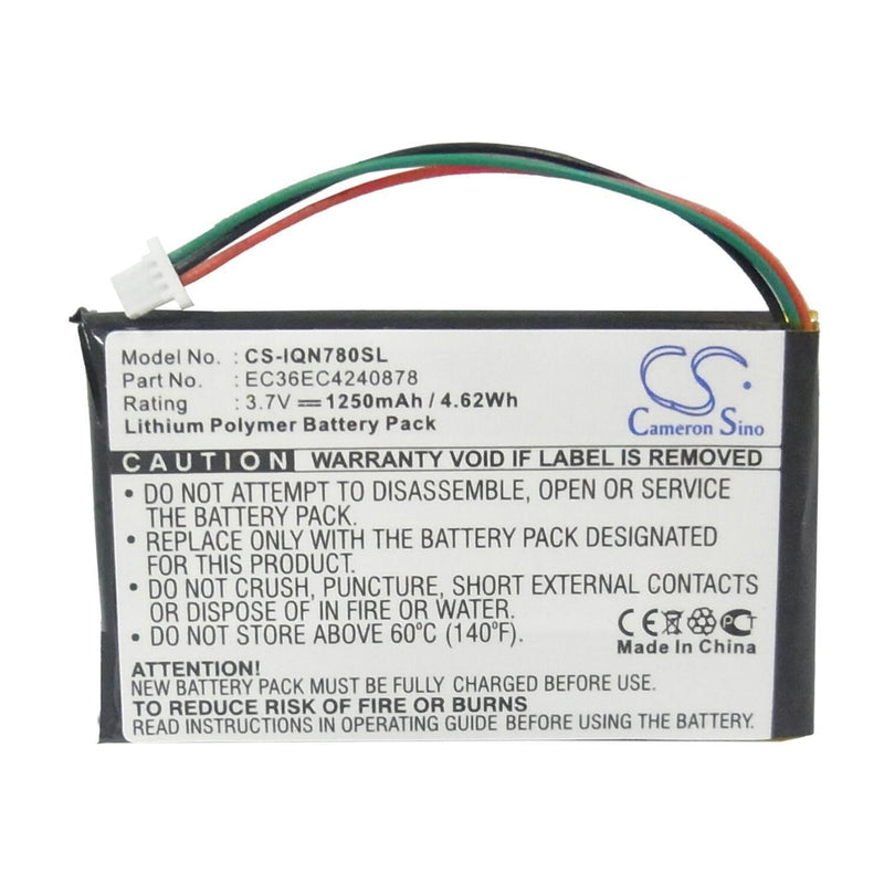 Garmin CS-IQN780SL - replacement battery for Garmin  Fixed size