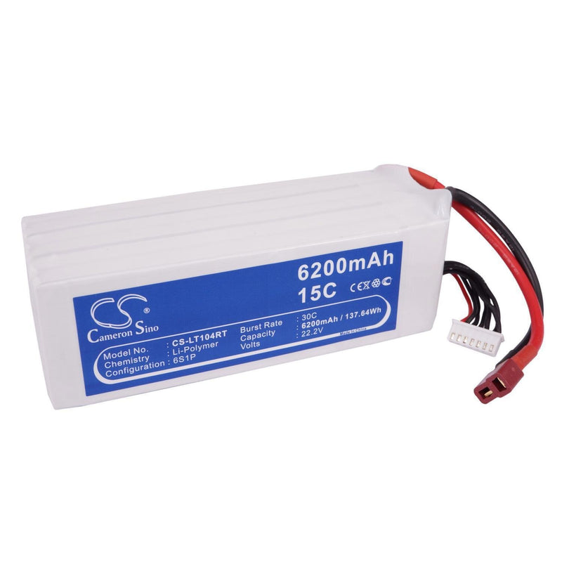 RC CS-LT104RT - replacement battery for RC  Fixed size