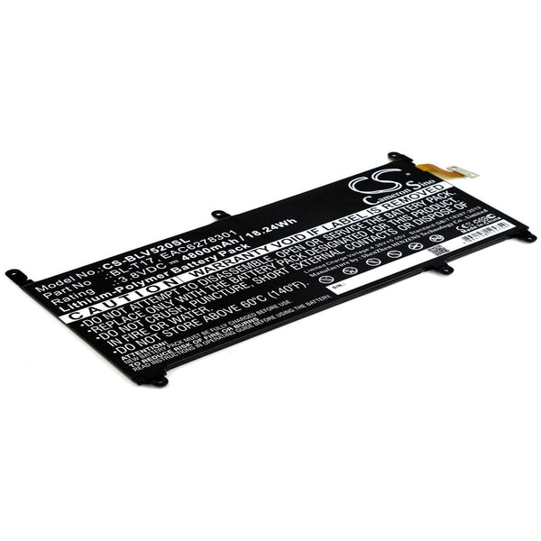 LG CS-BLV520SL - replacement battery for LG  Fixed size