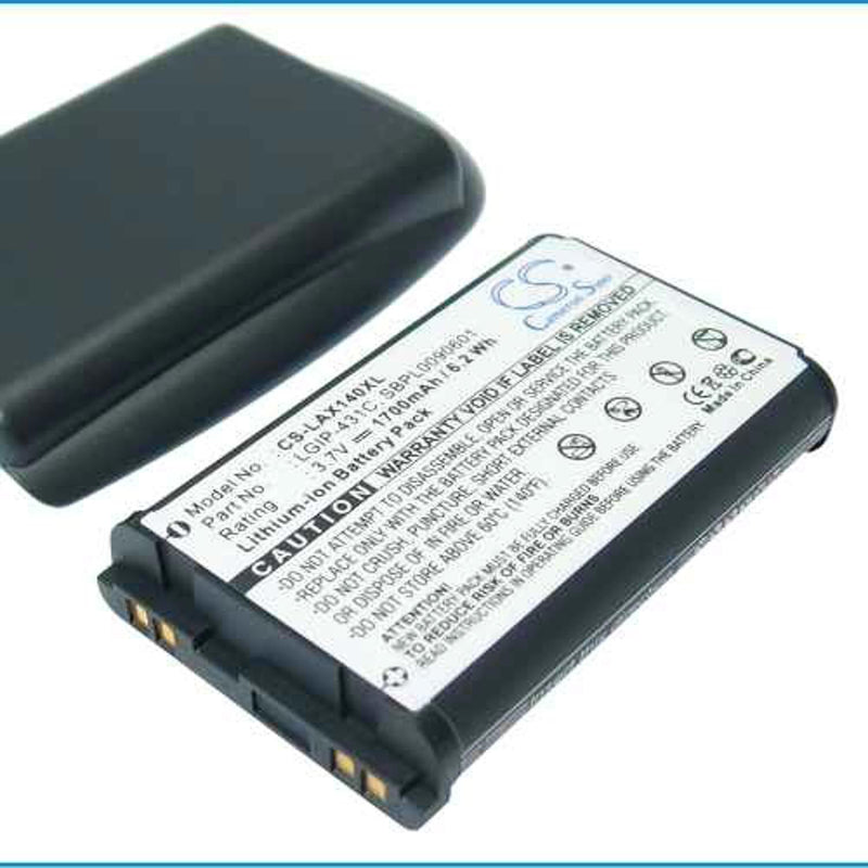 LG CS-LAX140XL - replacement battery for LG  Fixed size