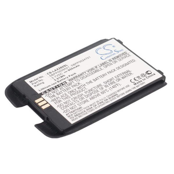 LG CS-LAX260SL - replacement battery for LG  Fixed size