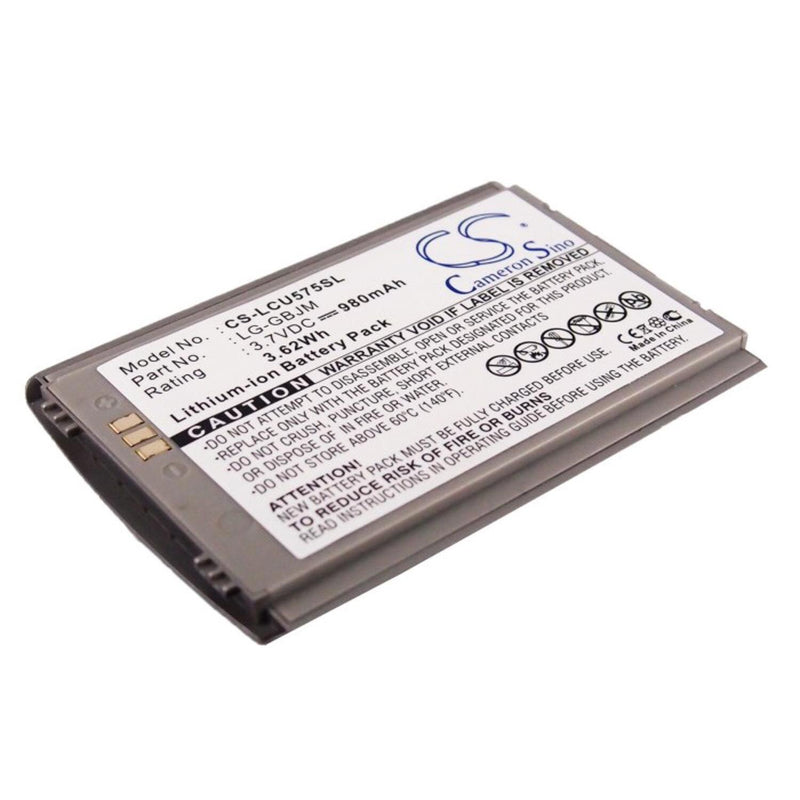 LG CS-LCU575SL - replacement battery for LG  Fixed size