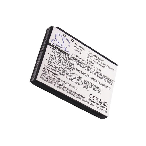 LG CS-LGC900SL - replacement battery for LG  Fixed size