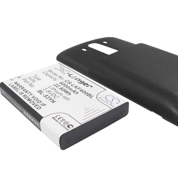 LG CS-LKF400BL - replacement battery for LG  Fixed size