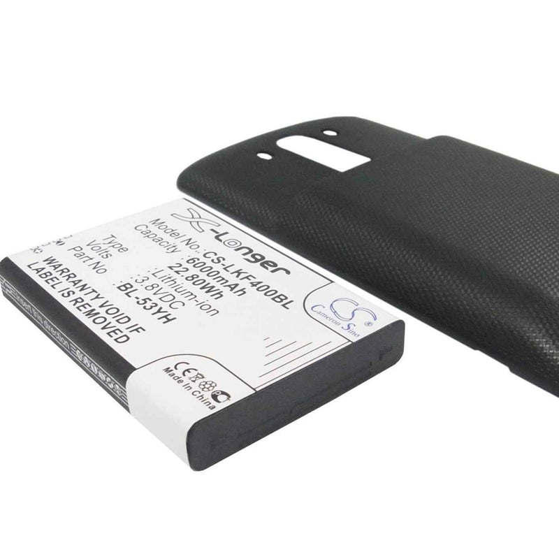 LG CS-LKF400BL - replacement battery for LG  Fixed size