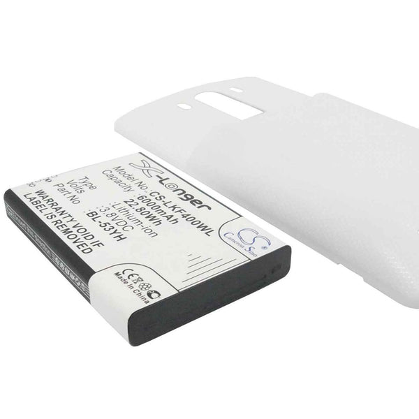 LG CS-LKF400WL - replacement battery for LG  Fixed size