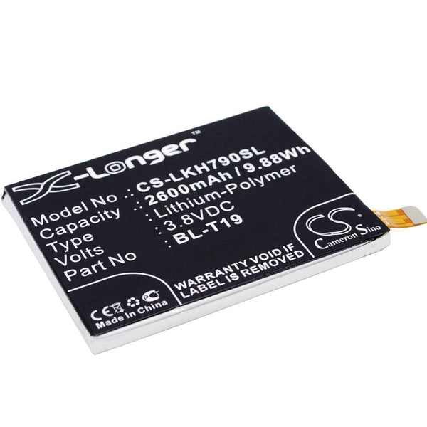 LG CS-LKH790SL - replacement battery for LG  Fixed size