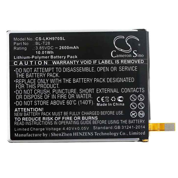 LG CS-LKH970SL - replacement battery for LG  Fixed size