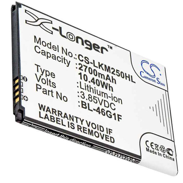 LG CS-LKM250HL - replacement battery for LG  Fixed size