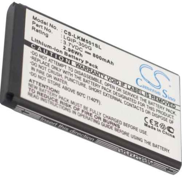 LG CS-LKM501SL - replacement battery for LG  Fixed size