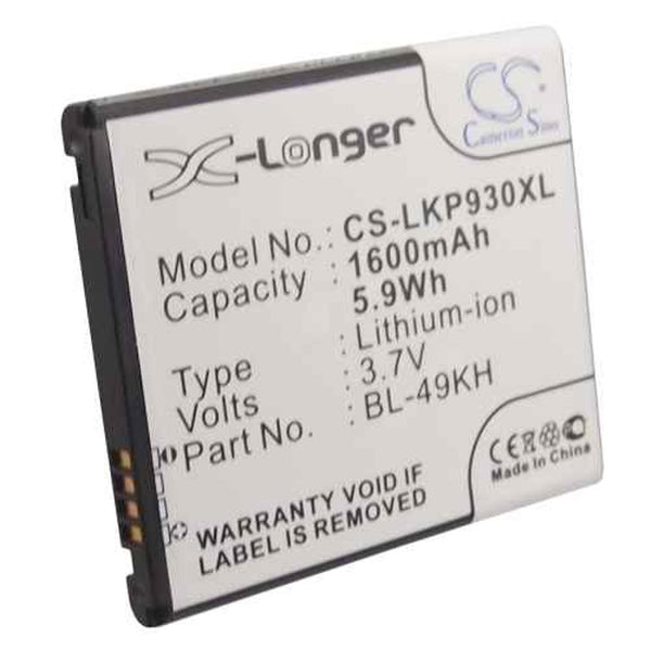 LG CS-LKP930XL - replacement battery for LG  Fixed size