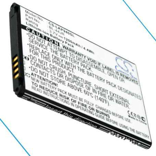 LG CS-LKP940SL - replacement battery for LG  Fixed size