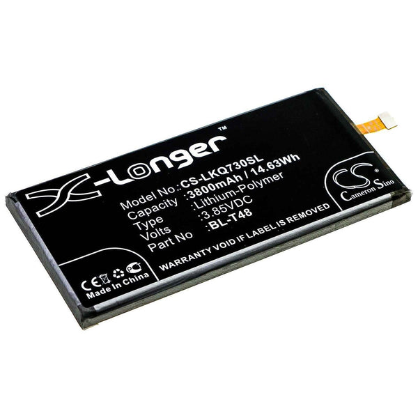 LG CS-LKQ730SL - replacement battery for LG  Fixed size