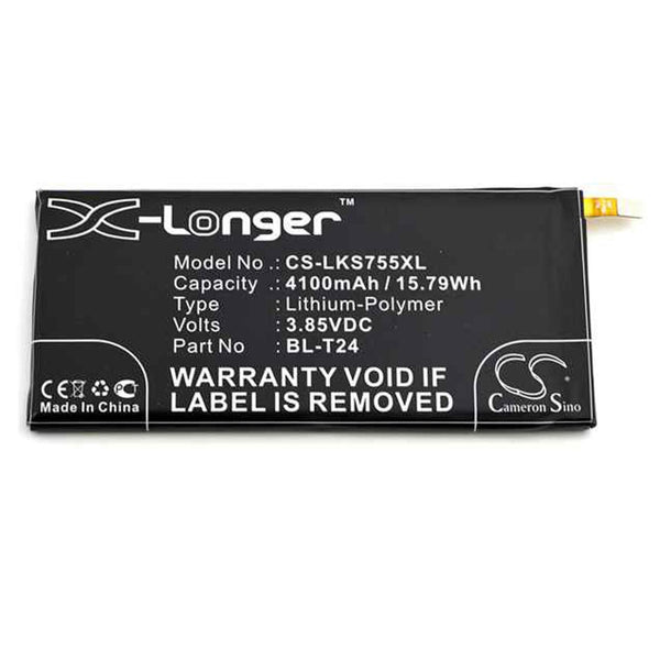 LG CS-LKS755XL - replacement battery for LG  Fixed size