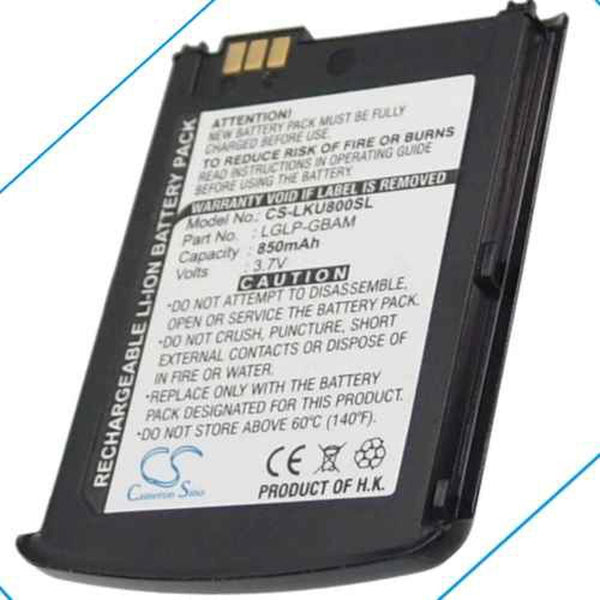 LG CS-LKU800SL - replacement battery for LG  Fixed size