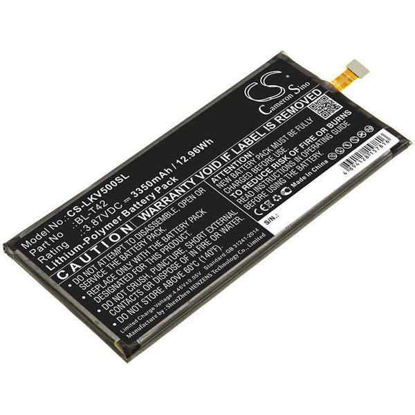 LG CS-LKV500SL - replacement battery for LG  Fixed size